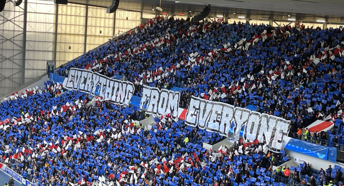 I just can’t hide it – Rangers v Hibs