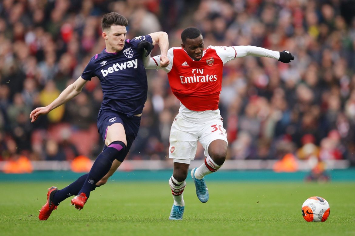 Arsenal fans slate Eddie Nketiah
